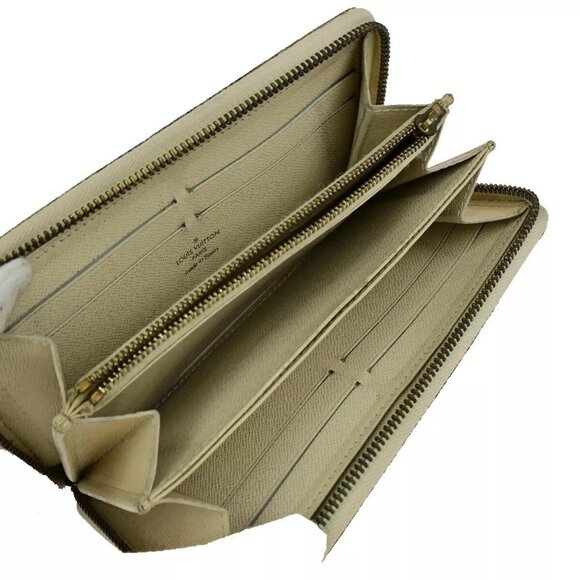 LOUIS VUITTON Logo 4 Set Long Wallet Monogram Damier Azur Epi Taiga - Picture 9 of 13